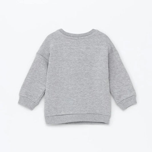 LFT - Kids 'Grey' Printed Fleece Sweatshirt