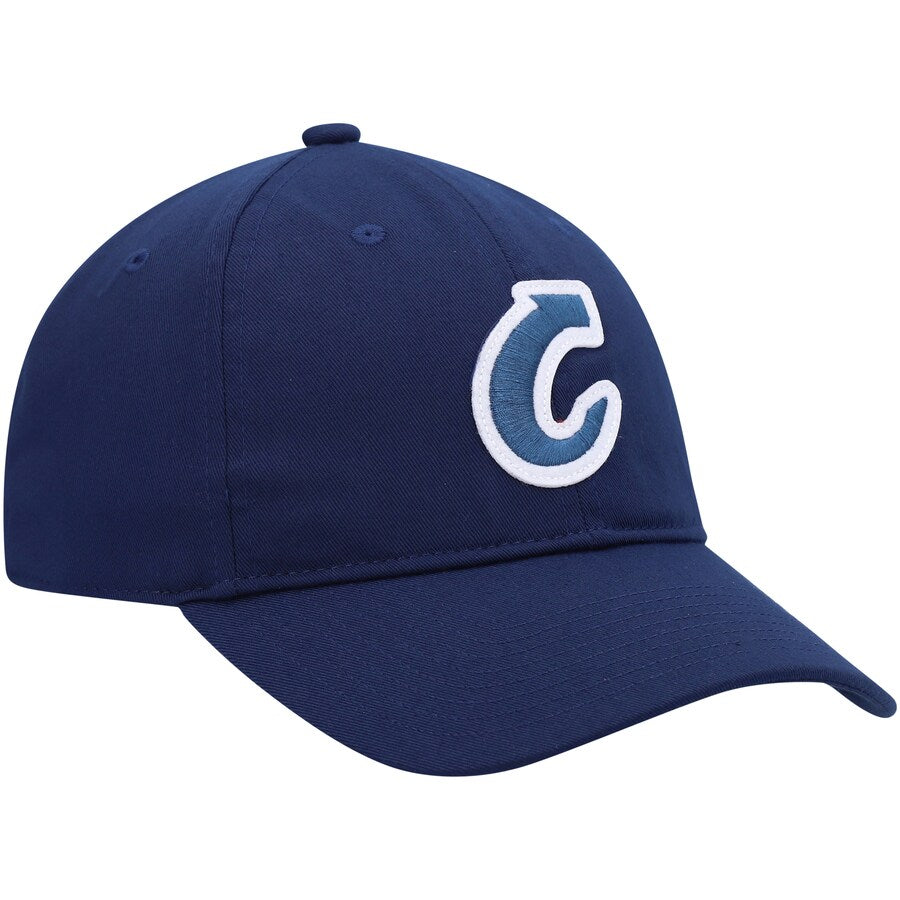 Men's Colorado Avalanche adidas Navy Letter Slouch Adjustable Hat