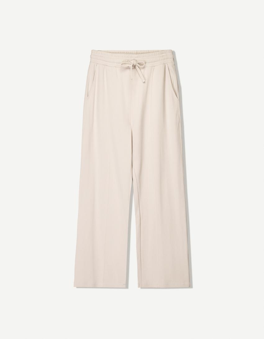 Wide Leg Pants Bershka