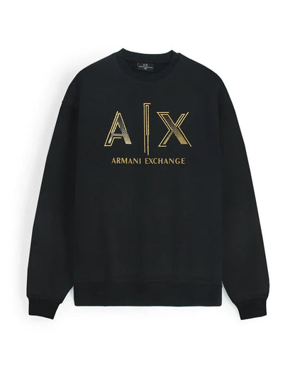 Premium A-X Gold Mens Sweat - Black