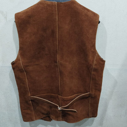 Roper Men's Sand Suede Leather Western Vest
