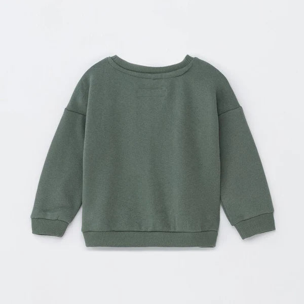 LFT - Kids 'Olive' Printed Fleece Sweatshirt