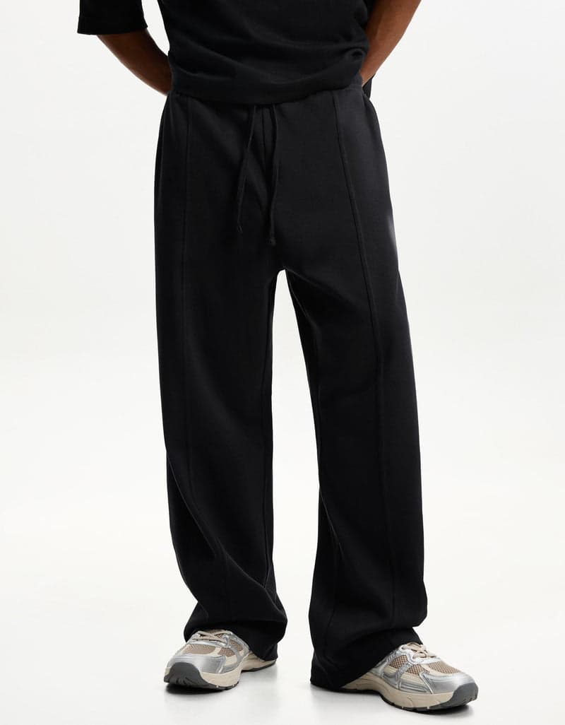 Bershka Wide leg Men’s Trouser