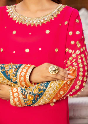 Dark Pink  Sharara  Eastern Ready to wear