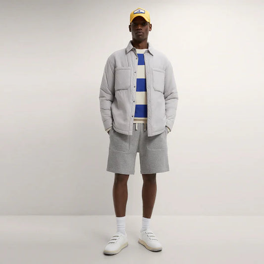 ZARA – Unisex Stone Water Repellent Padded Jacket - Light Grey