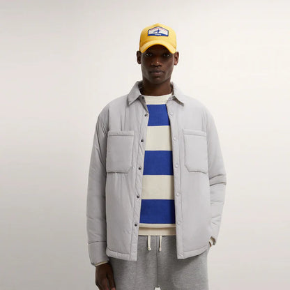 ZARA – Unisex Stone Water Repellent Padded Jacket - Light Grey