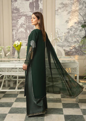 Green Studded RhineStone Kurta Set Eastern Ready to wear