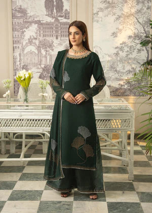Green Studded RhineStone Kurta Set Eastern Ready to wear