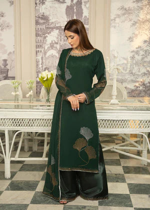 Green Studded RhineStone Kurta Set Eastern Ready to wear