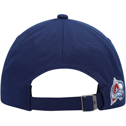 Men's Colorado Avalanche adidas Navy Letter Slouch Adjustable Hat